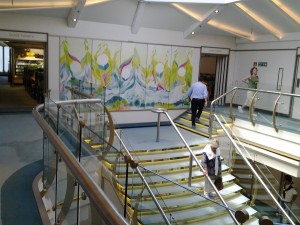 La amplitud y luminosidad del Francisco Papa de Buquebus - Foto María Gracia Inzaurraga